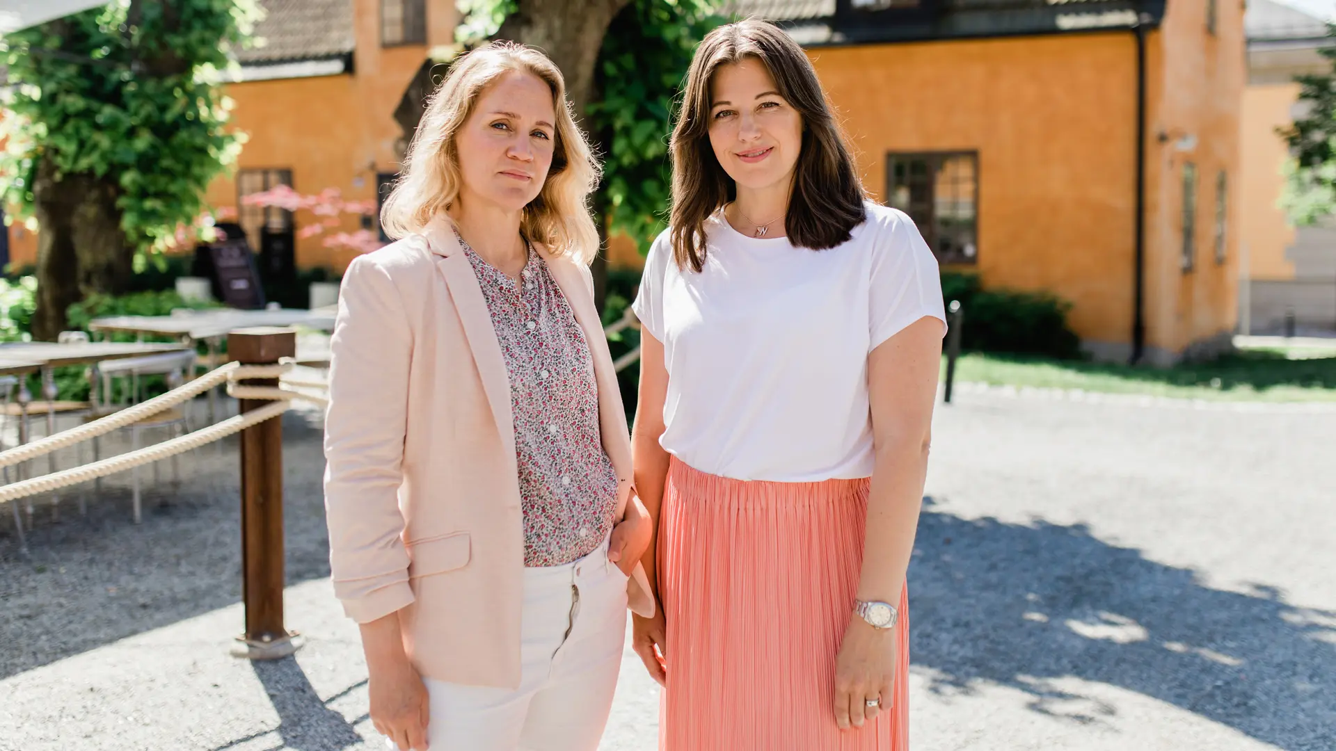 Anna Sjöberg Kitsakis kundansvarig/VD och Ad Director Linda Bohlin