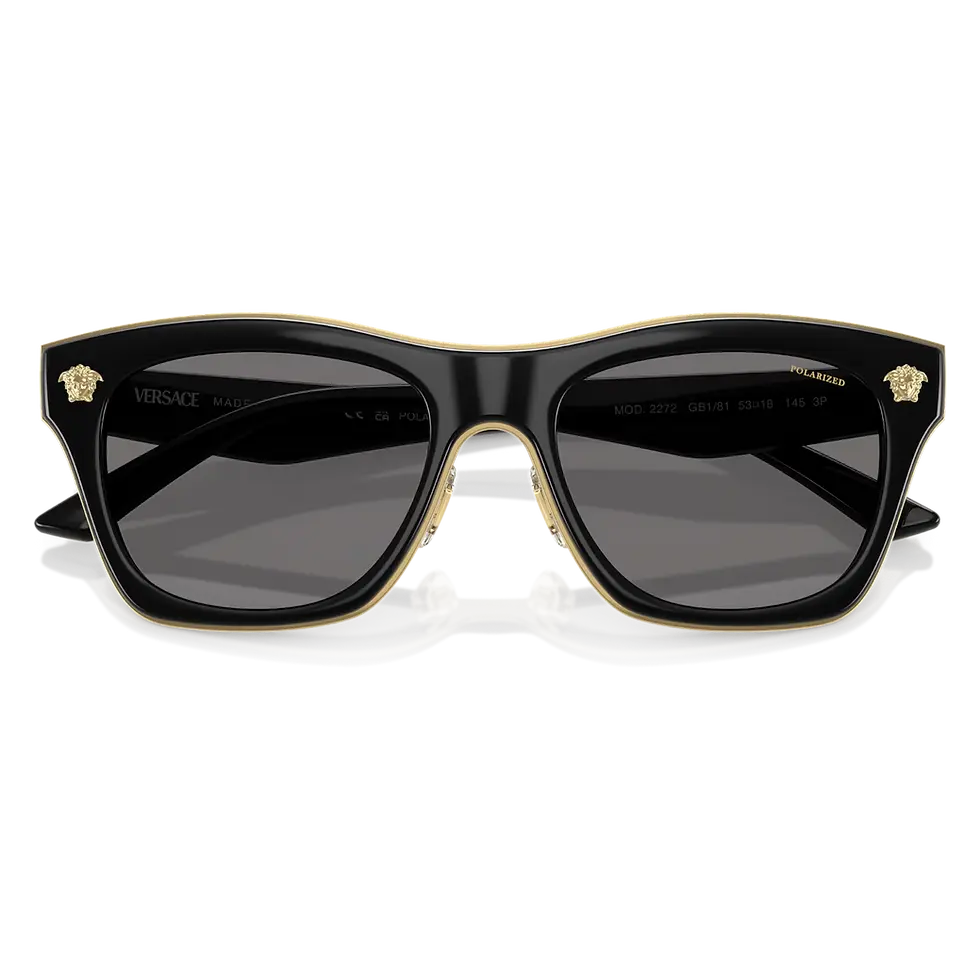 Küçük resim: Versace 2272 GB1/81 53*18 145 Polarize Unisex Güneş Gözlüğü