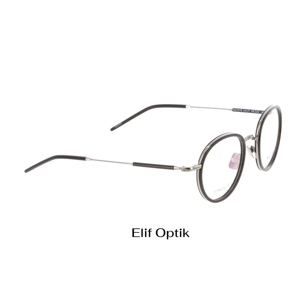Küçük resim: Mustang MU7616 01 48*22 145 Titanyum Optik Çerçeve