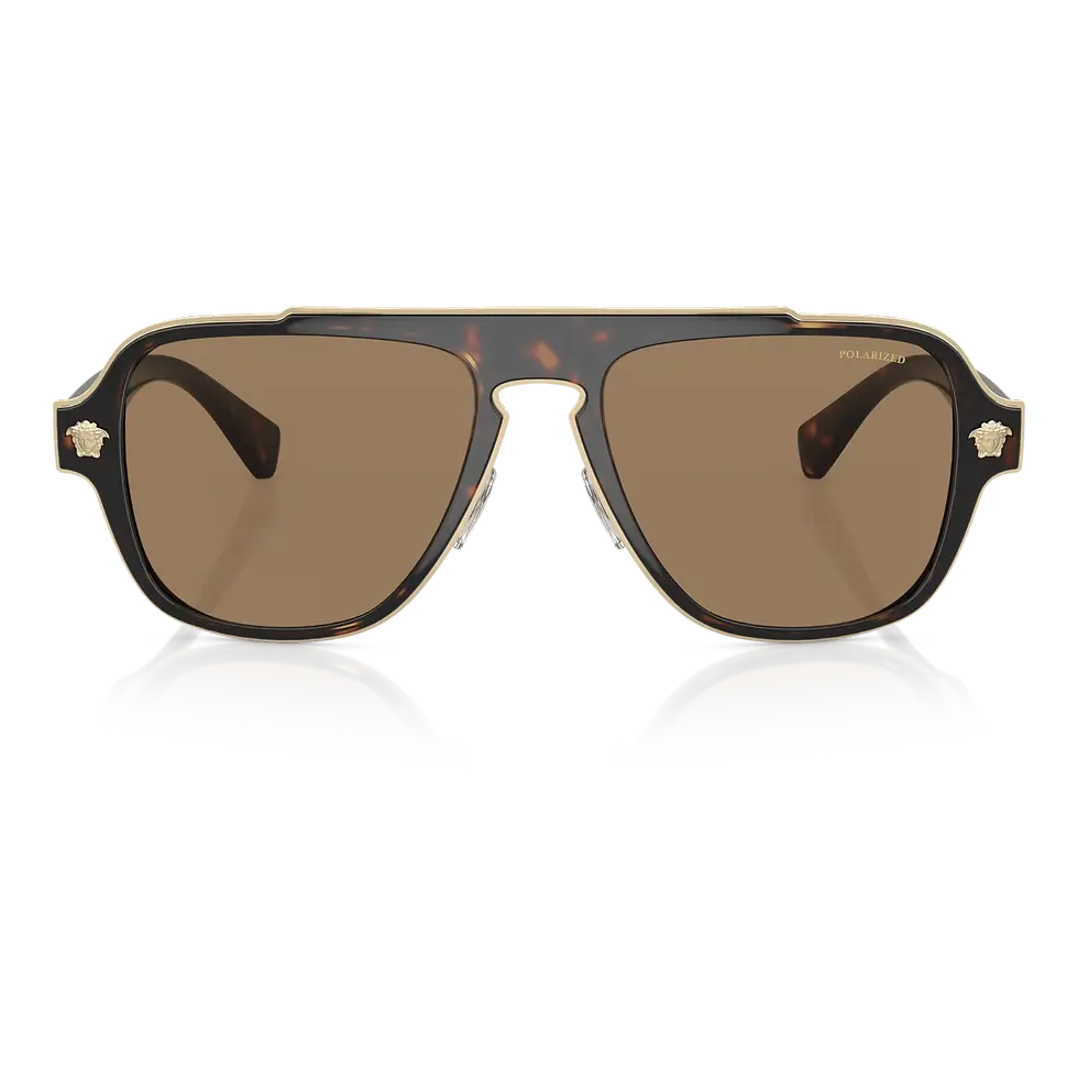 Küçük resim: Versace 2199 1252/LA 56*18 145 Polarize Unisex Güneş Gözlüğü