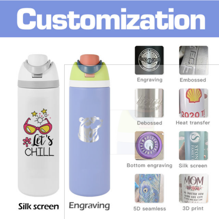 Miniaturbild: 24oz Free Sip Spout -Multi Colored