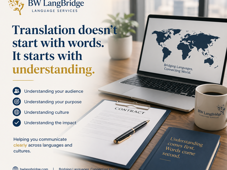 Why Professional Translation Is About More Than Words