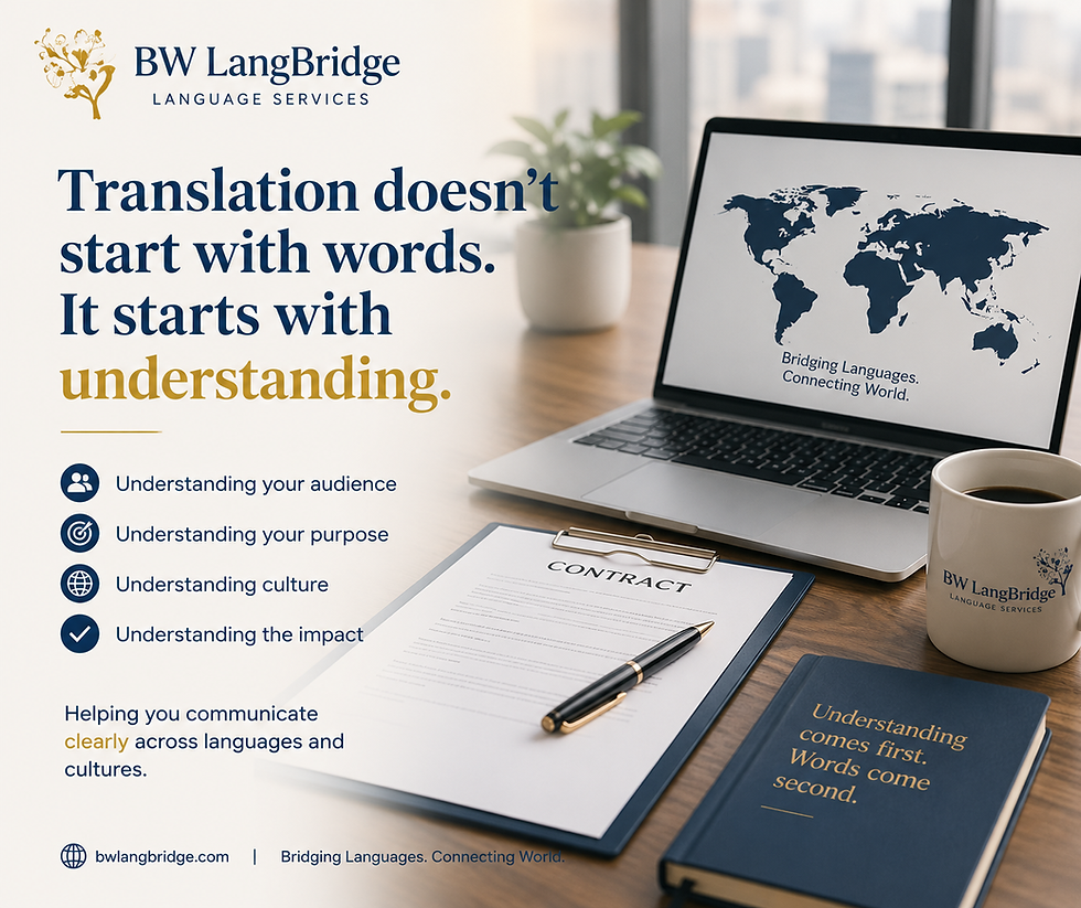 Why Professional Translation Is About More Than Words