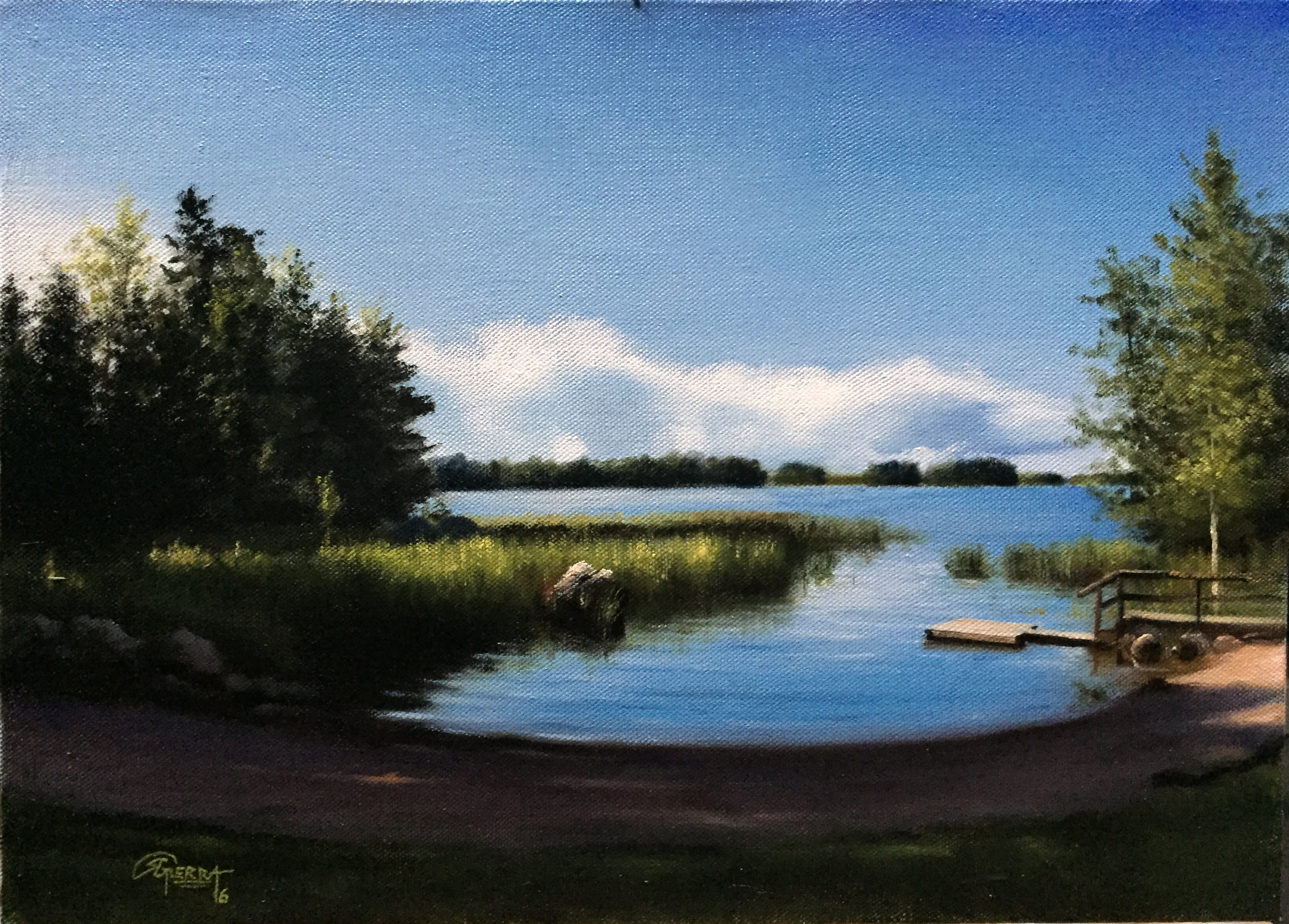 A Lake in Finland During Summer 2, Rafael Guerra
