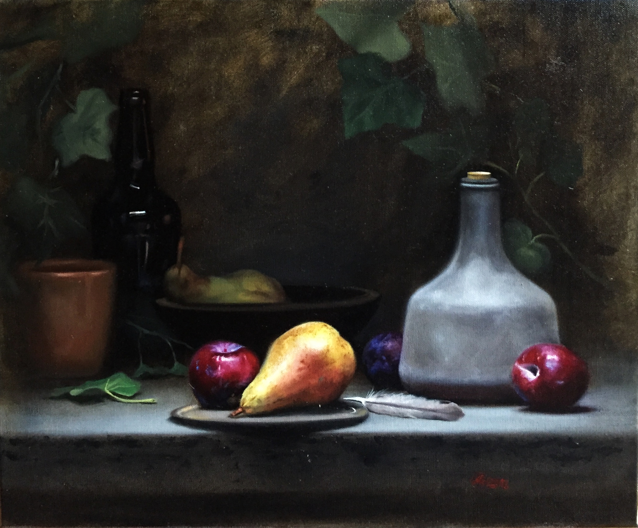 Pear and Plums