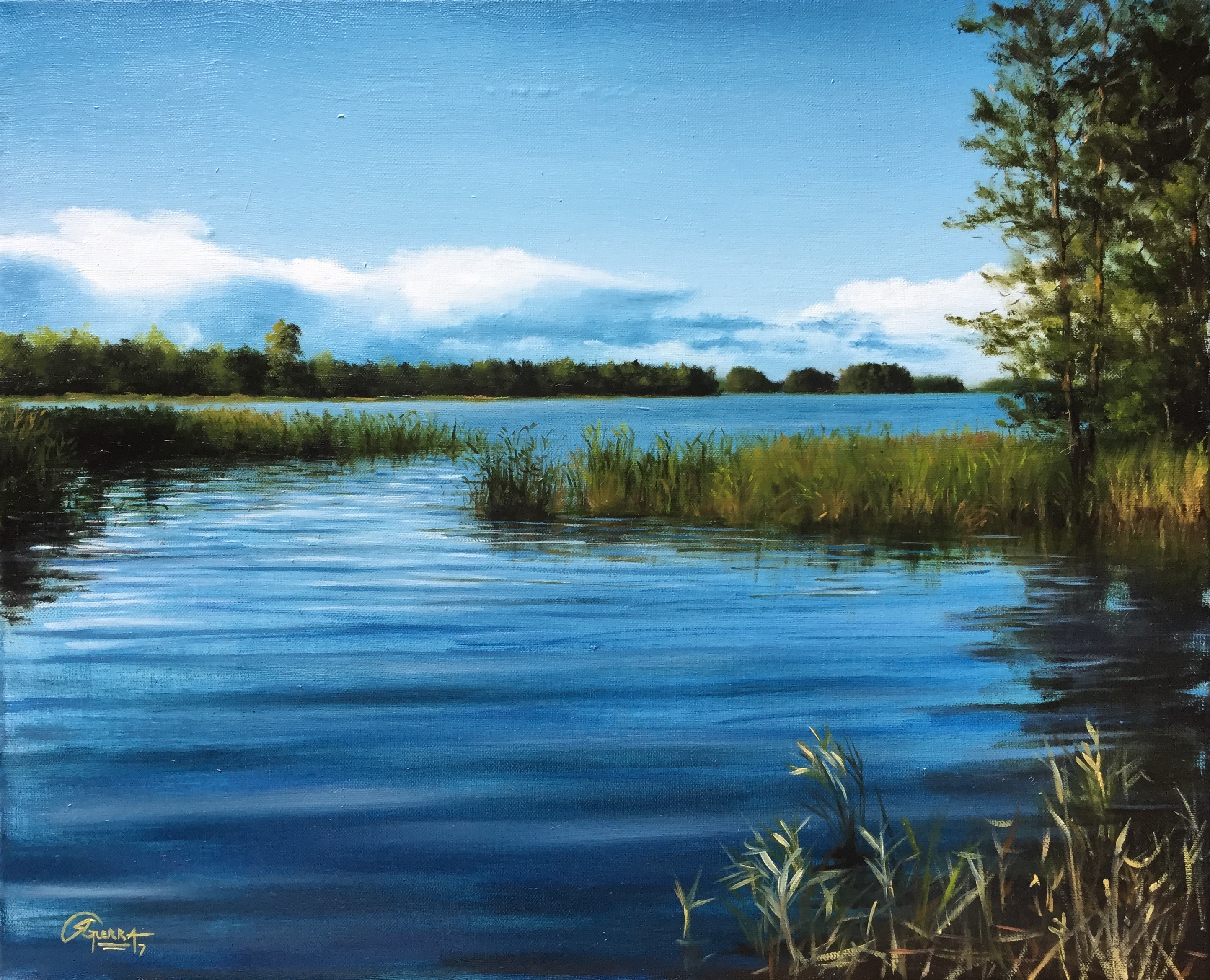 A Lake in Finland in Summer (August), Rafael Guerra