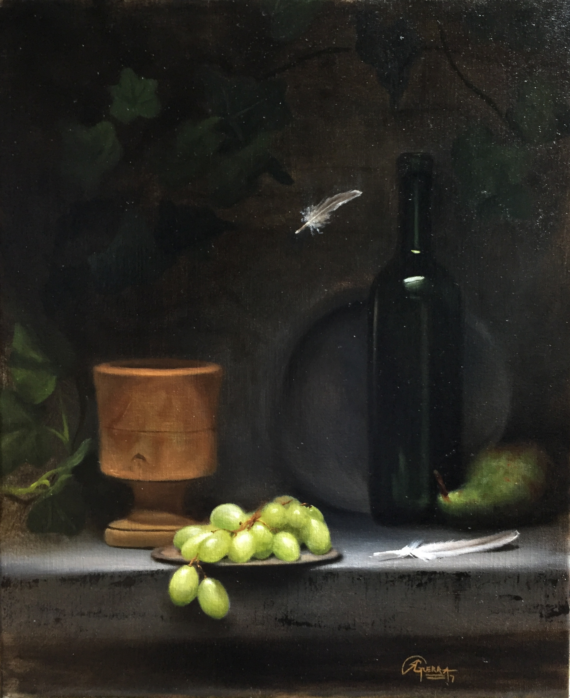 Green Grapes & Green Pear