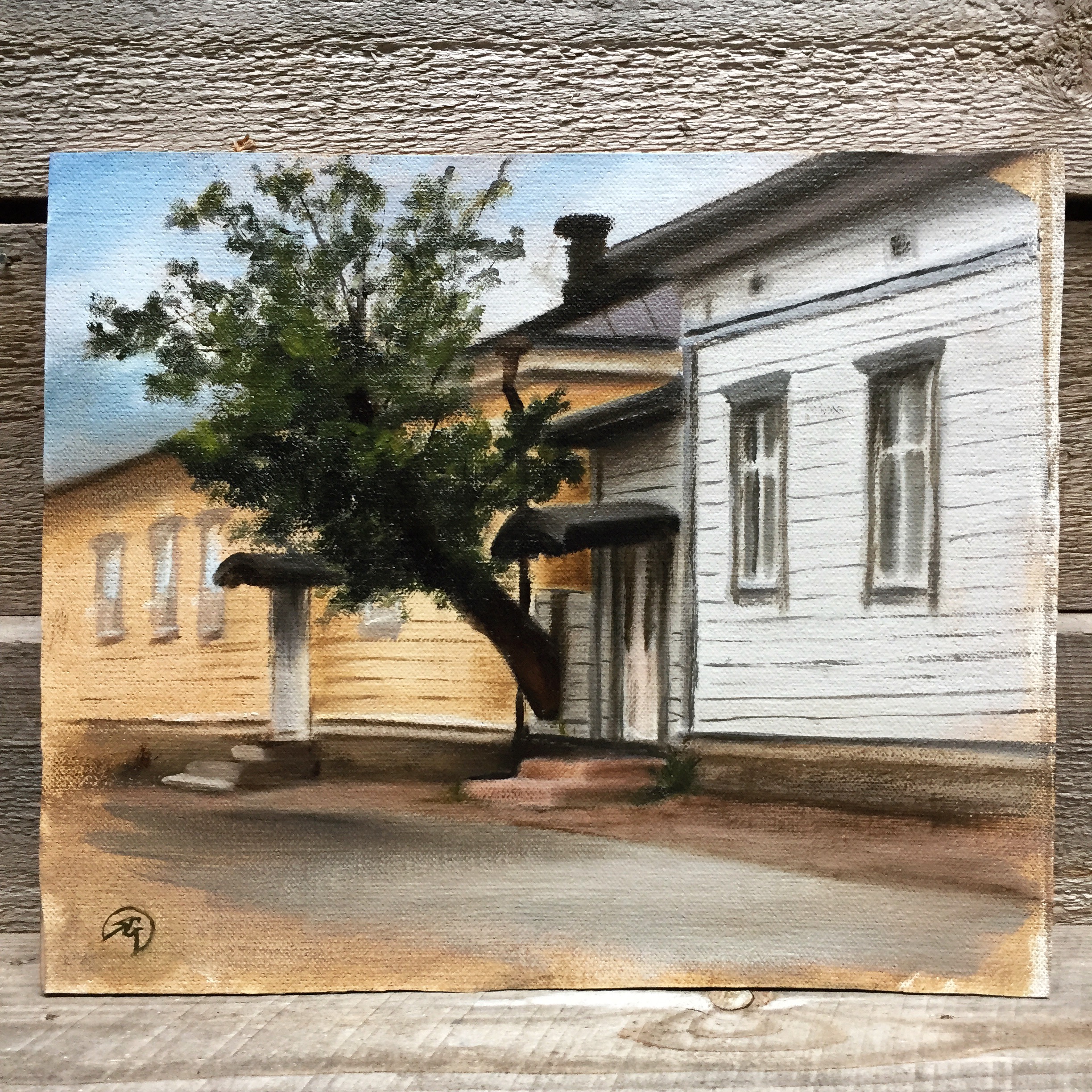 PleinAir Study Old House in Naantali