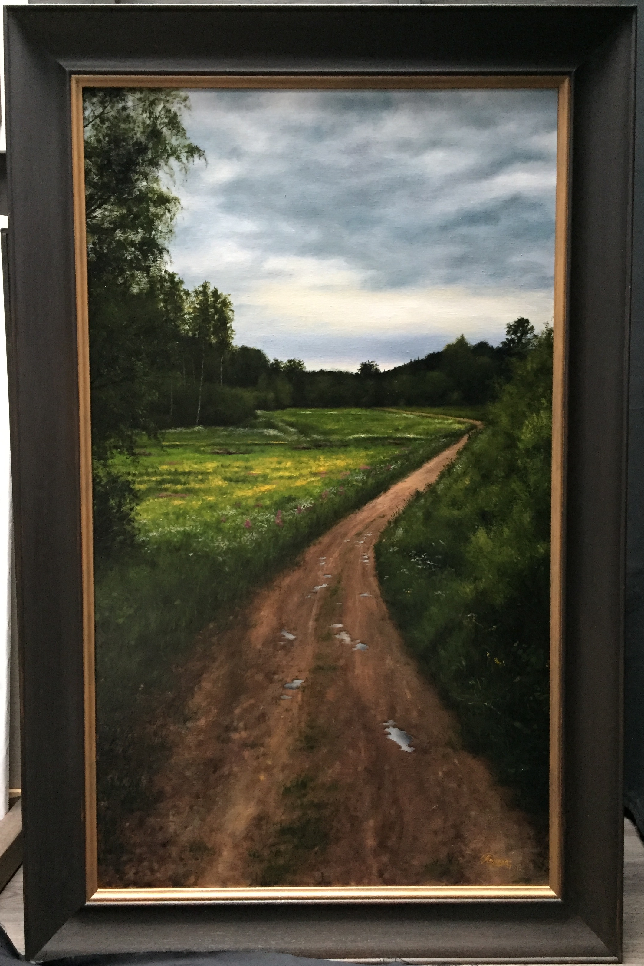 Earth Road on a Rainy Day in Spring, Rafael Guerra