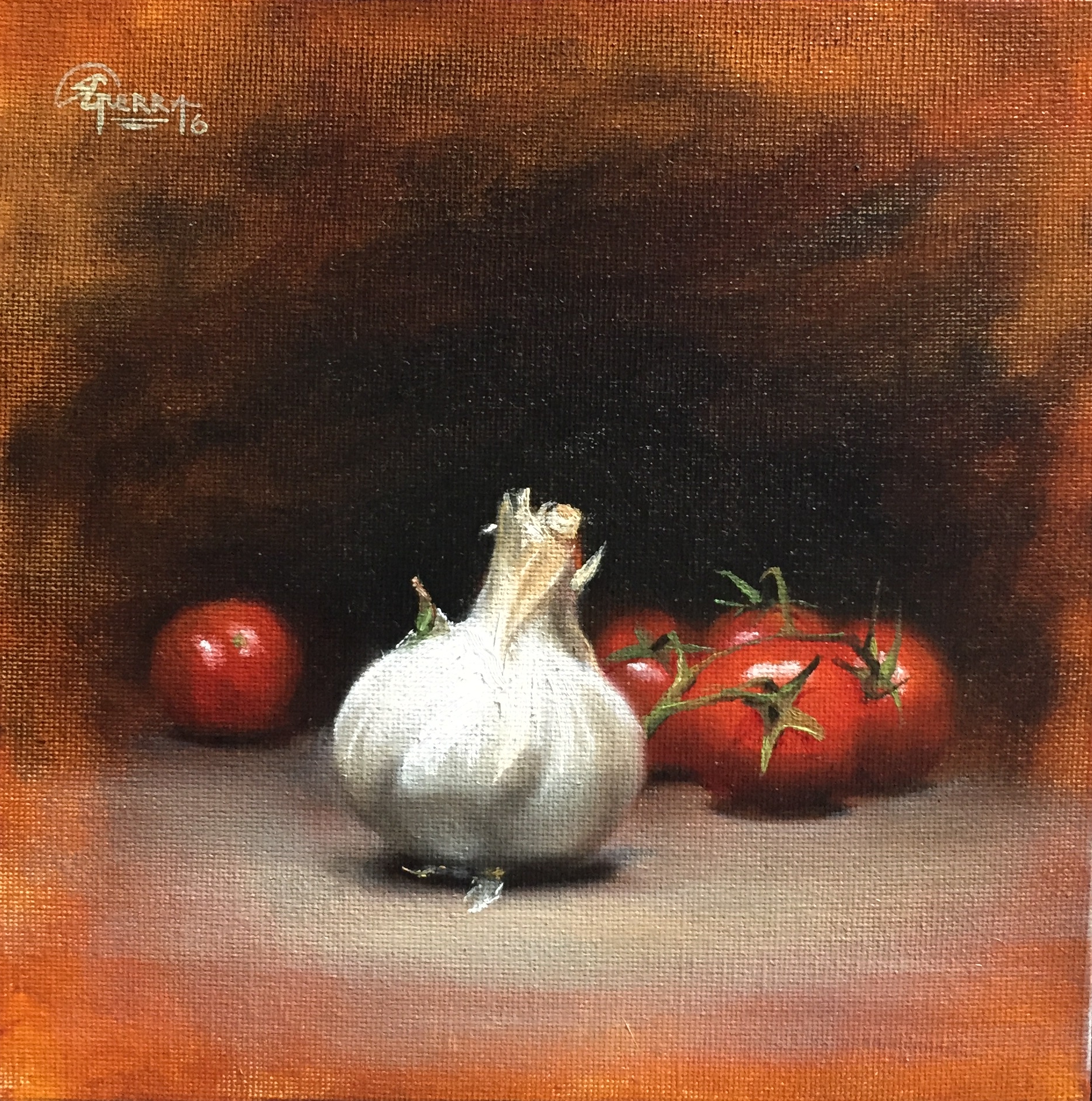 Garlic and Cherry Tomatoes
