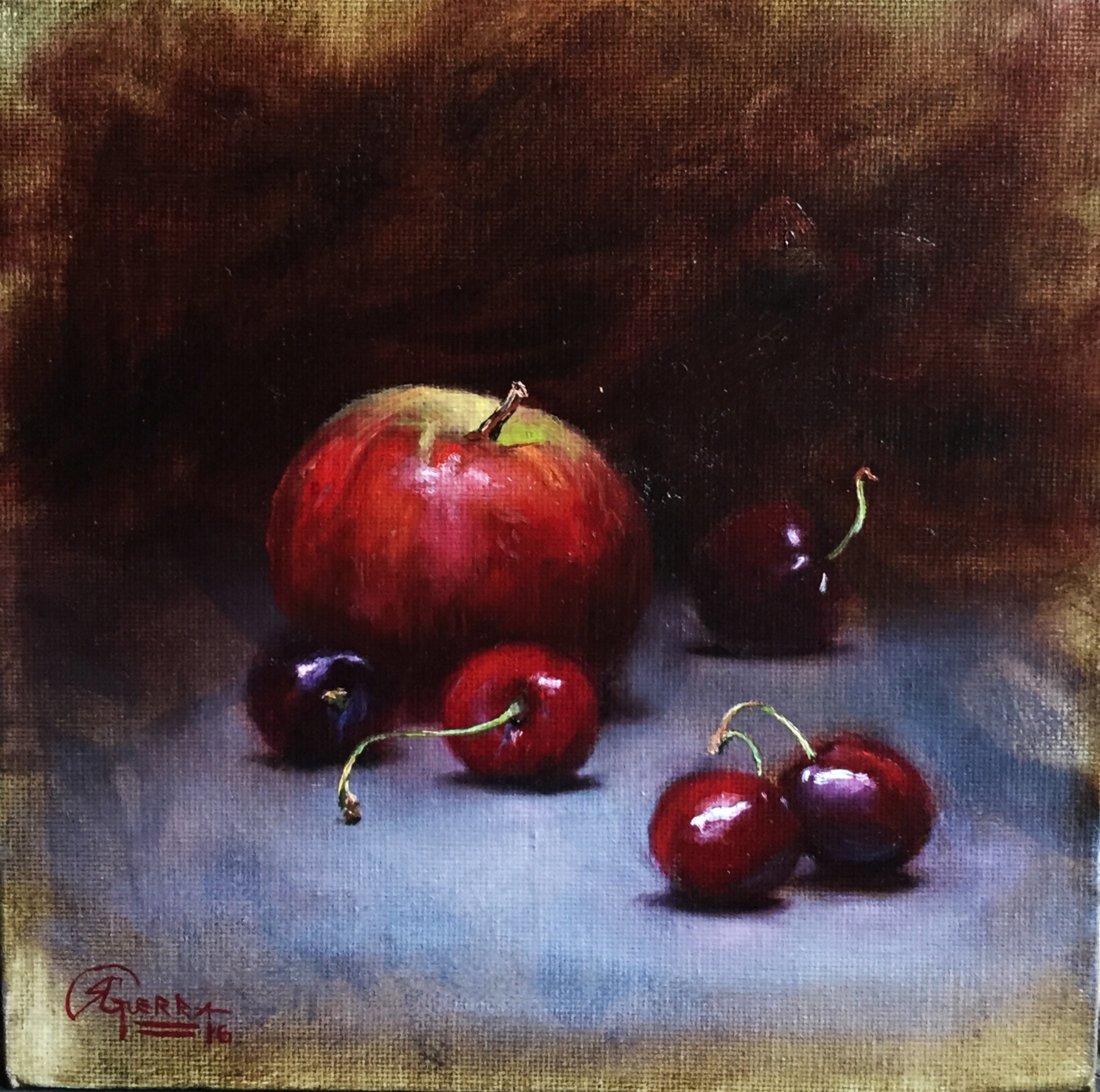 Apple and Chierries