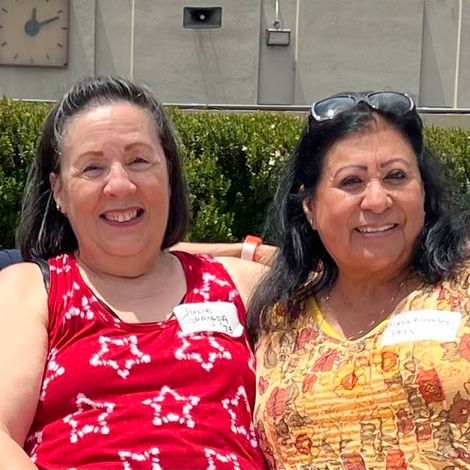 Julie Grajeda and Maria Morales