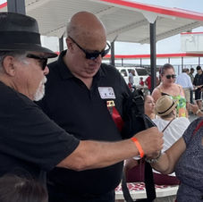 Pete Tisnado, Peter Eley, Gracie Cabral Tisnado