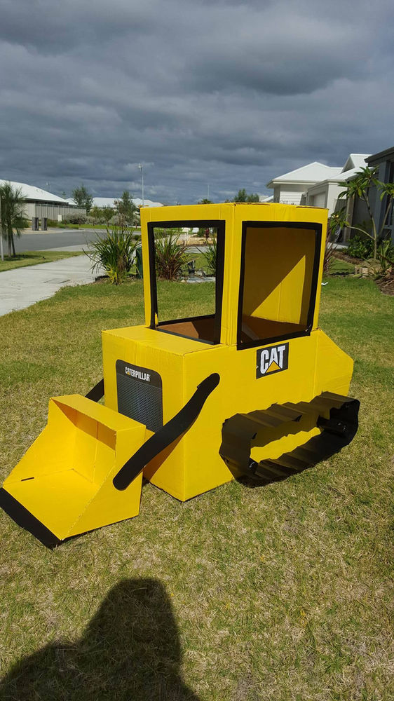 Cardboard Bulldozer