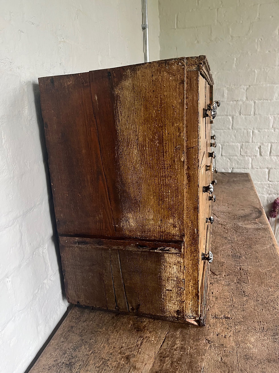 Thumbnail: Antique Apothecary Drawers