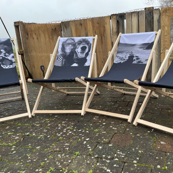 binnenreclame strandstoel