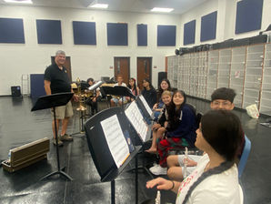 Mary Louise Dobson Foundation grant in action! July 12, 2025 Wharton Junior High School region music clinic