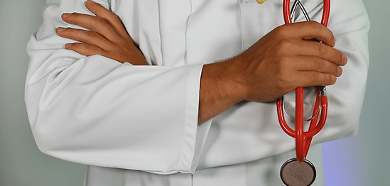 unneva, doctor crossing hands