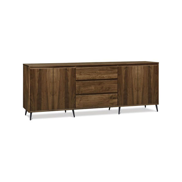 Evora 4-Door Sideboard with Centre Drawers by Handstone Furniture