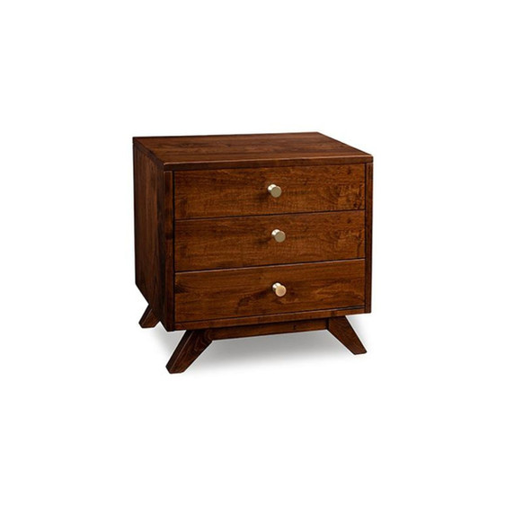 Tribeca 3Drawer Nightstand