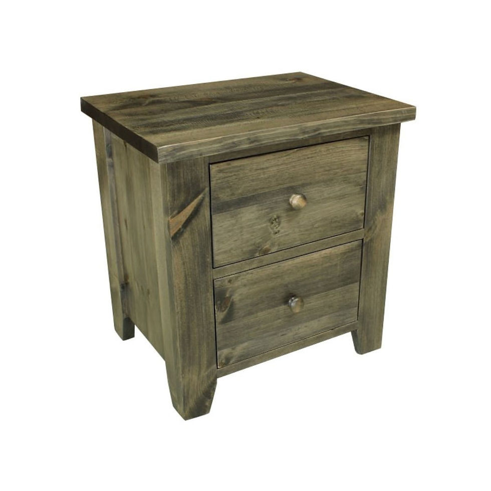 Dakota 2-Drawer Nightstand