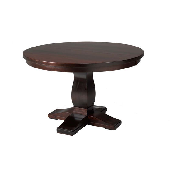 Cardinal Woodcraft Valencia Round Dining Table in Maple