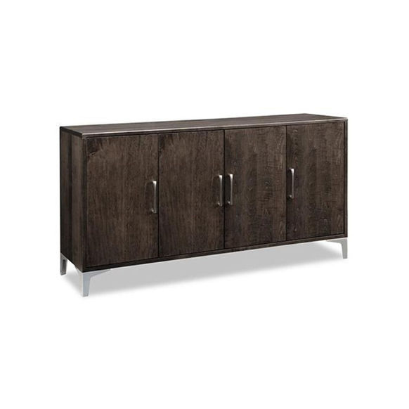 Mid-century modern Laguna Sideboard by Handstone in solid maple