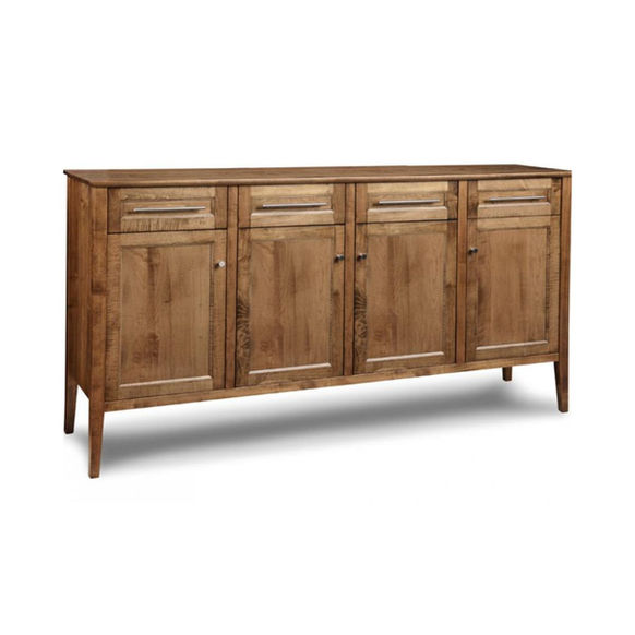 Sleek Modern Stockholm Sideboard by Handstone in solid maple
