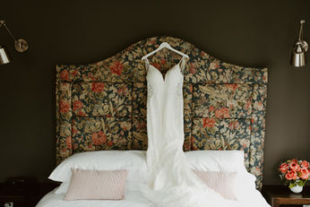 WEDDING GOWN AT TOWNLEY HOUSE HOTEL