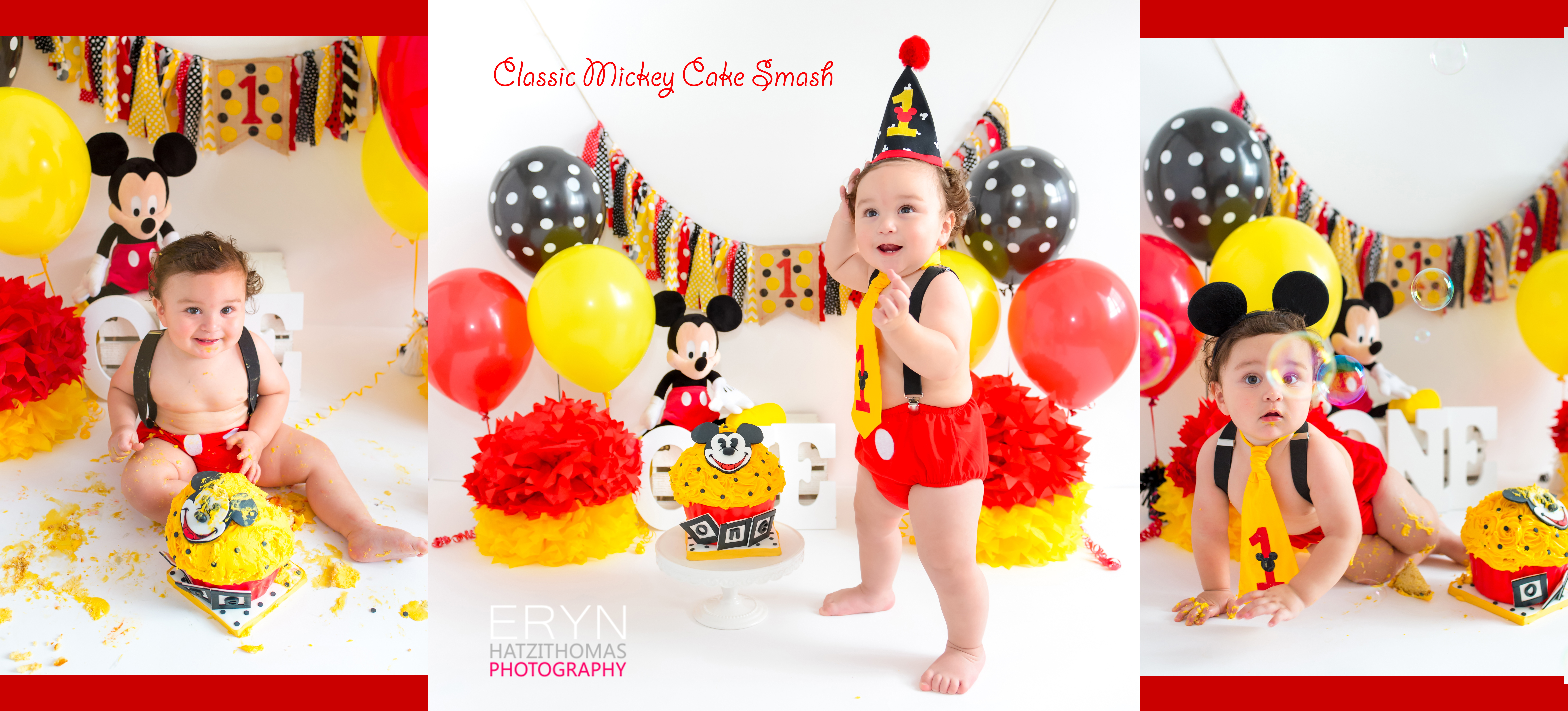 Classic Mickey Cake Smash