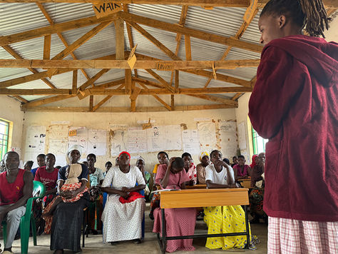 Community liaison at Mafunde School