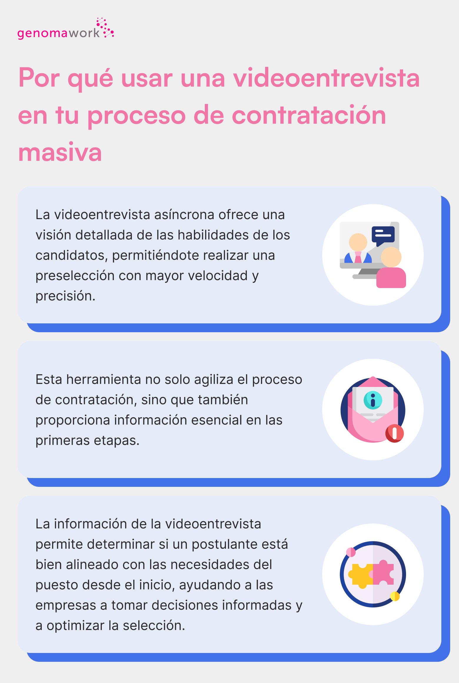 Evitar errores en contratación masiva con videoentrevistas