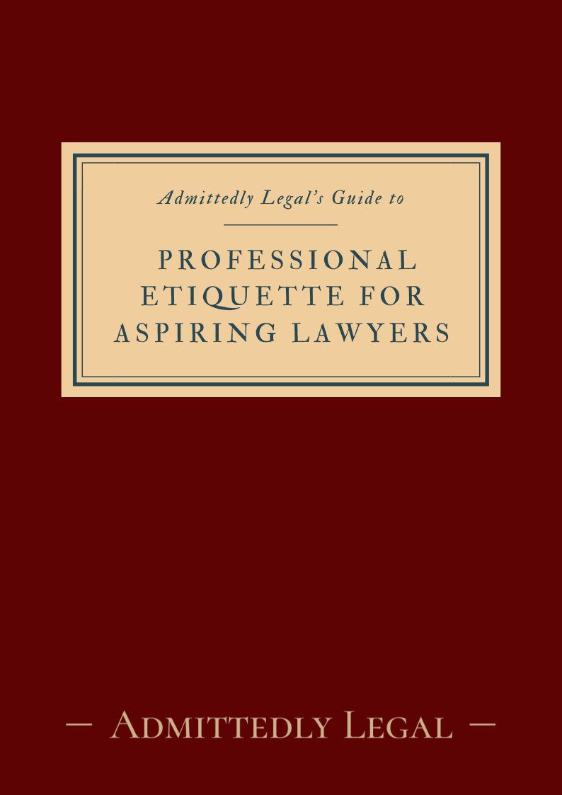 Admittedly Legal's Guide to Professional Etiquette for Aspiring Lawyers