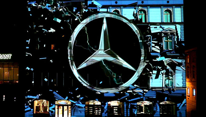 Septembeam Videomapping contest - Mercedes-Benz Special Prize