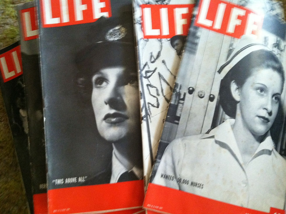 Vintage Life magazines