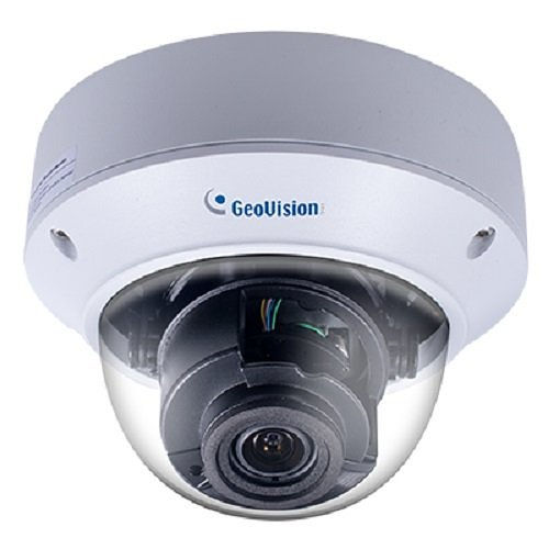 GeoVision GV-TVD8710 8MP Outdoor IR Vandal Proof IP Dome Camera, 2.8-12mm Lens,
