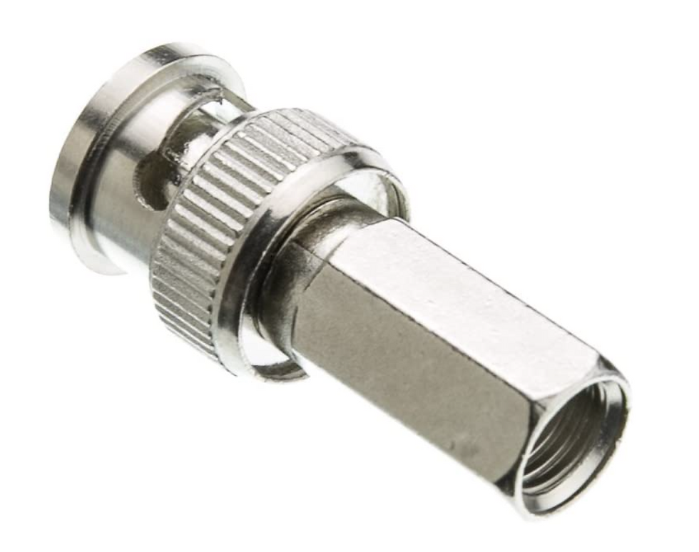 RG6 BNC Twist-On Connector, CCTV/Video