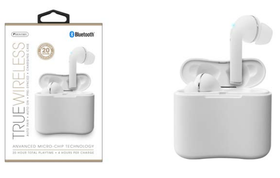 SENTRY HPXBT958W Mini in-Ear True Wireless with CASE White