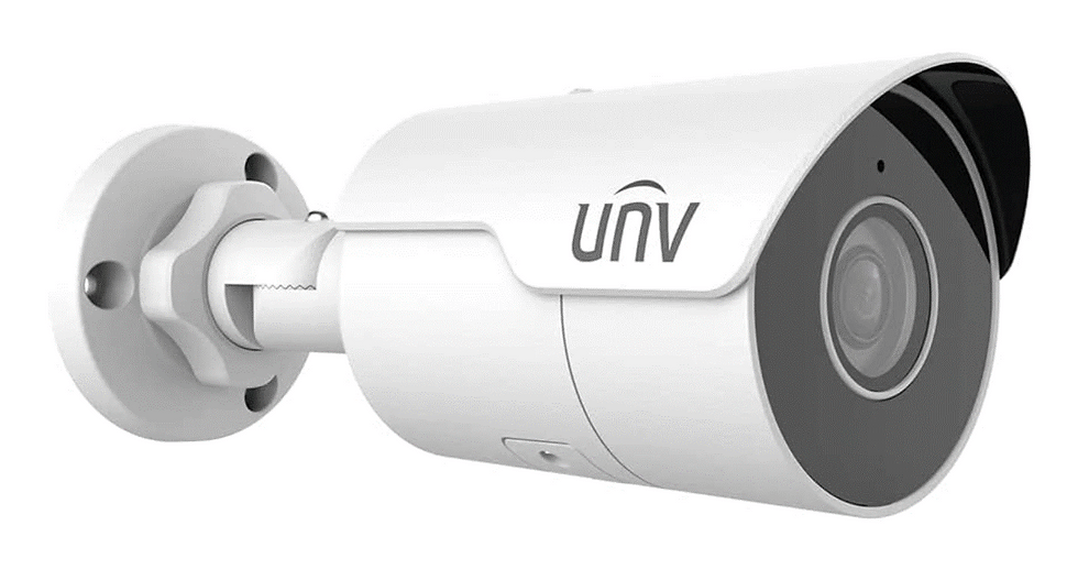 Thumbnail: UNV 4MP Outdoor HD IR Mini Bullet with a Built-In Mic and 4mm Fixed Lens