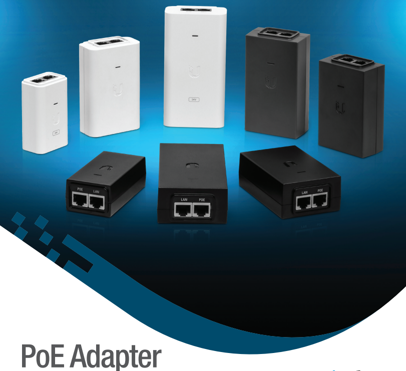 Thumbnail: Ubiquiti Networks POE-24-12W 24V PoE 0.5A w/US Power Cord