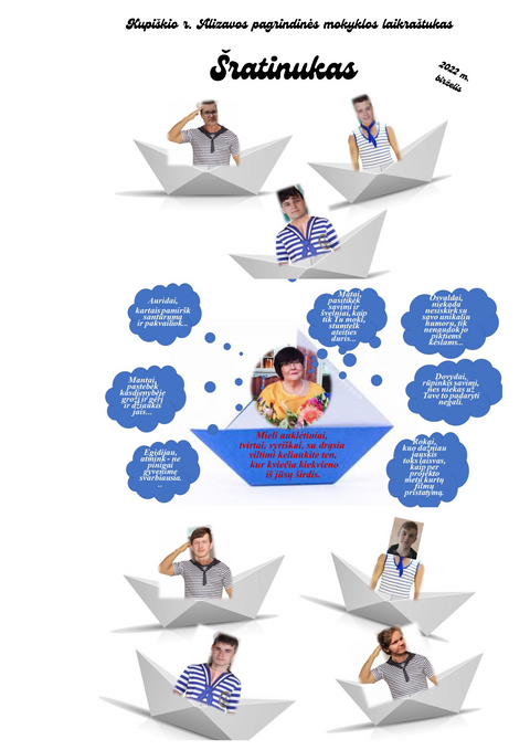 23 LAIDOS DEŠIMTOKAMS