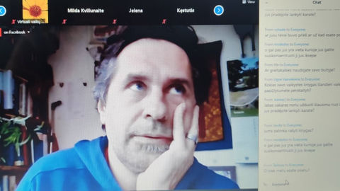 SUSIPAŽINO SU POETU DAINIU GINTALU