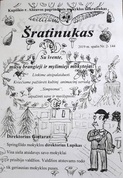 MOKYTOJŲ DIENOS LAIKRAŠTUKAS