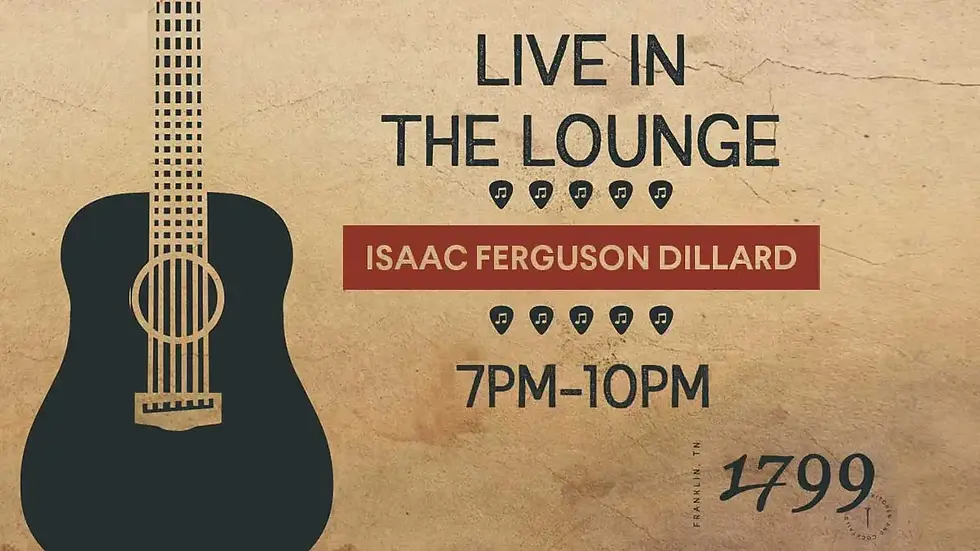 Live in the Lounge feat. Isaac Ferguson Dillard
