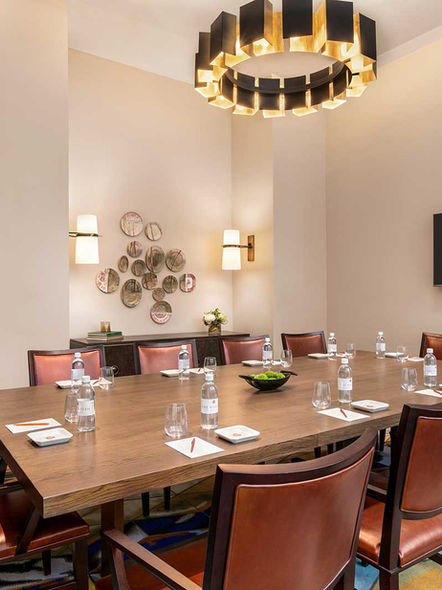 Private dining room at 1799 Kitchen and Bar Room in Franklin TN