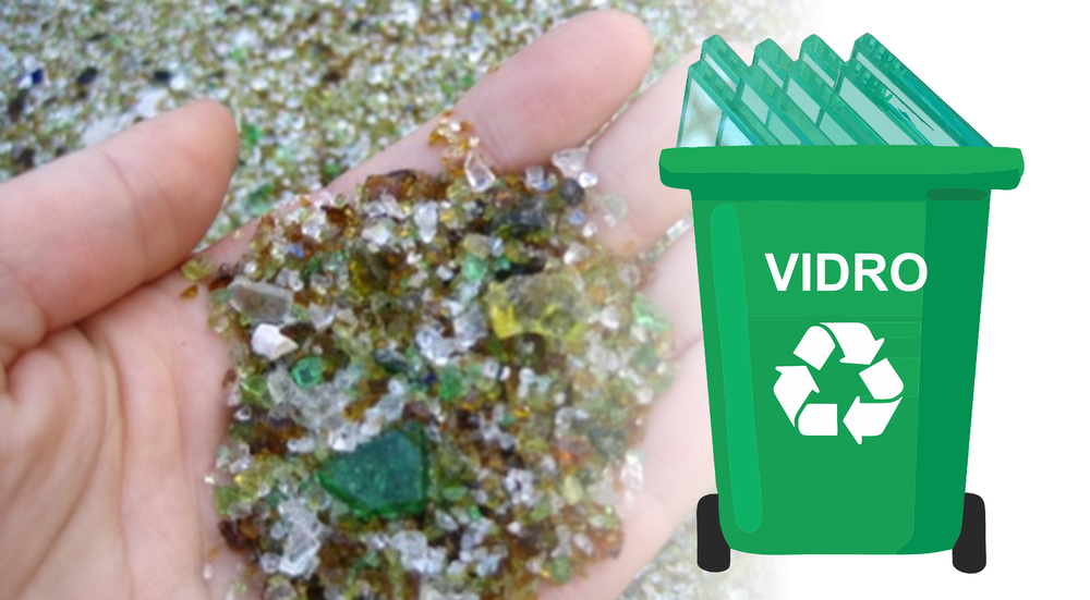 A reciclagem do vidro também é