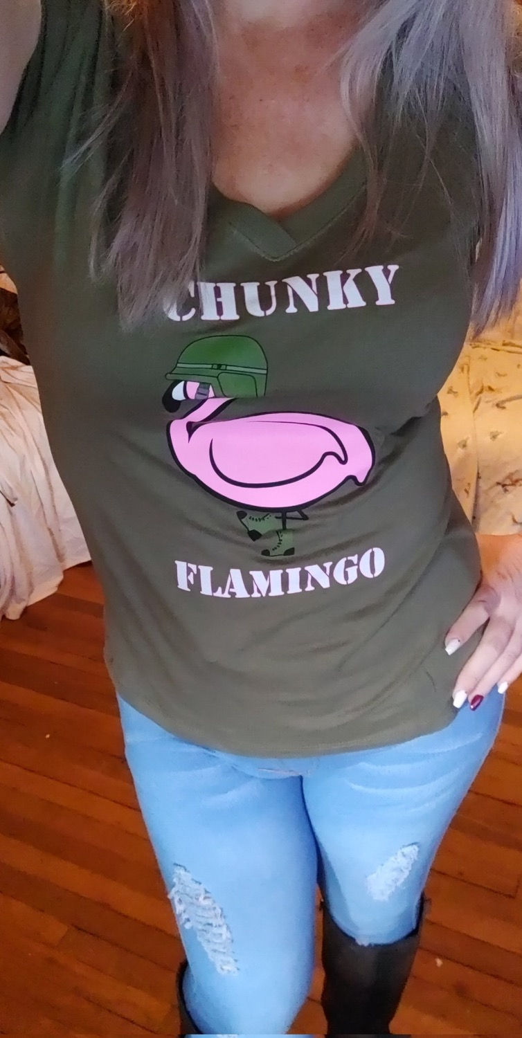 Thumbnail: Women’s  Military ‘Mingo V-Neck Tee