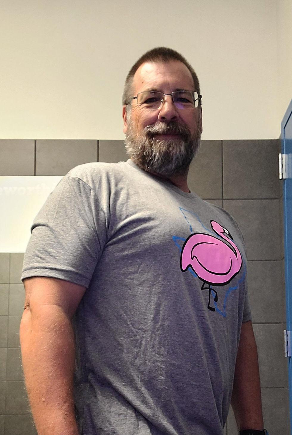 Thumbnail: Uni-sex Texas Flamingo Tee-Triblend