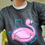 Thumbnail: Uni-sex Texas Flamingo Tee-Triblend