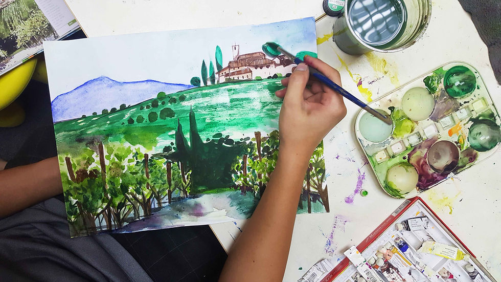 Kids & Adults Art Jamming